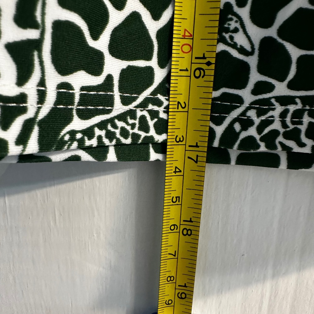 Jude Connally Green Giraffe Print Skort XL Activewear Golf Tennis Skirt Pockets - Picture 7 of 9
